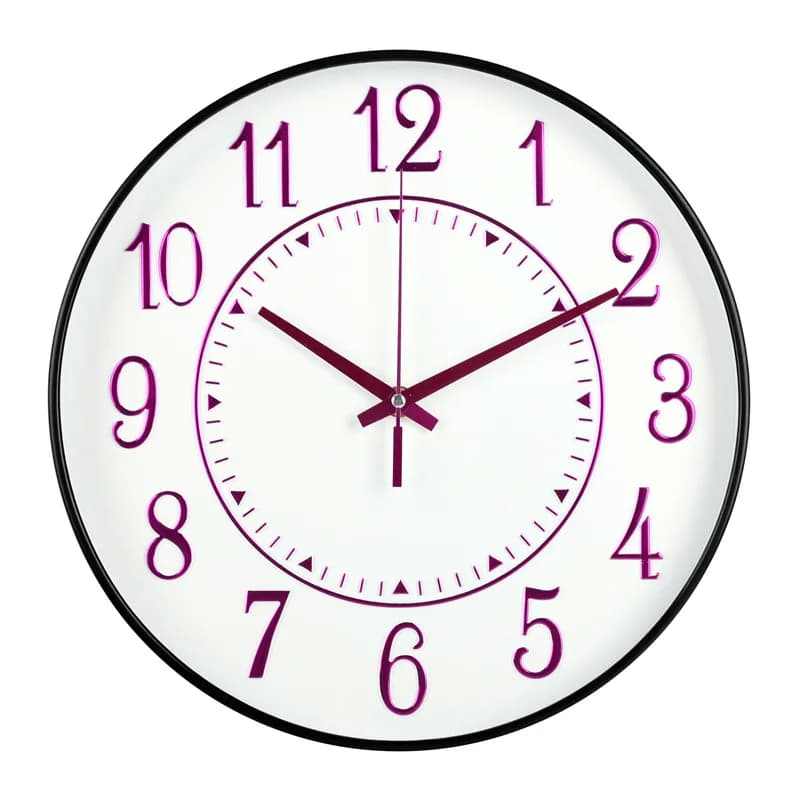 12-inch 30cm Large Digital Clock Fashionable Living Room Wall Clock Nordic Minimalist Wall Clock For Wall Decoration