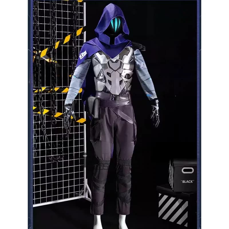 Gioco Valorant Omen Costume Cosplay Giacca Pantaloni Uniforme Hallowen Carnevale Cos Anime Party PlayRole Abbigliamento donna