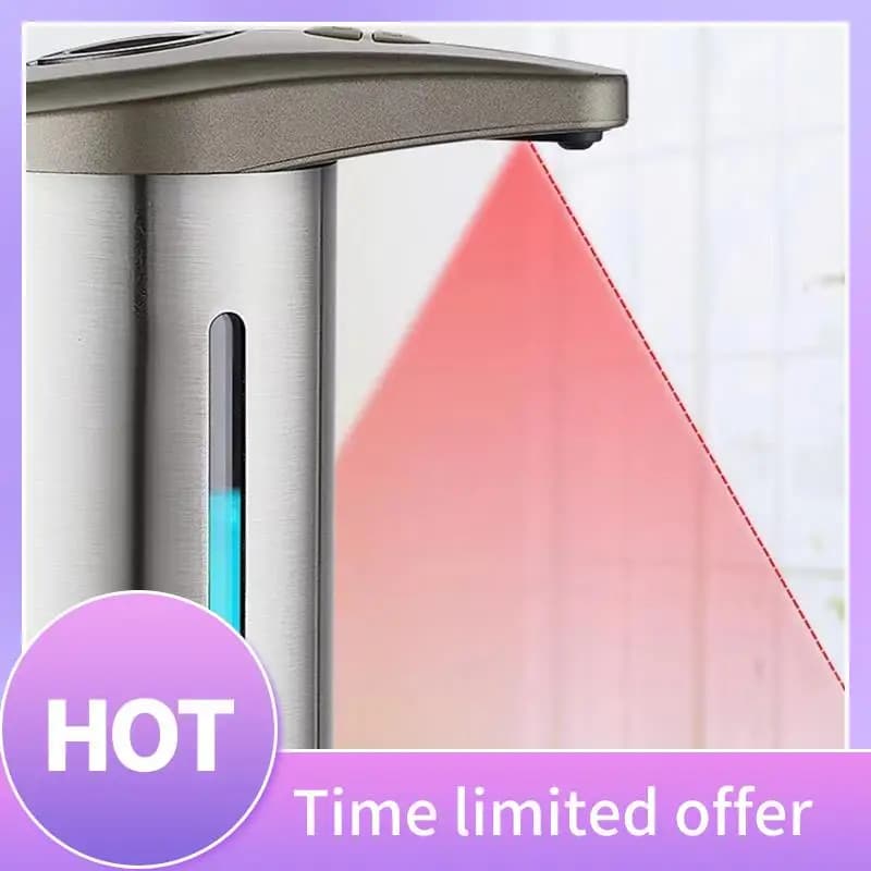 B69C Dispenser automatico di sapone liquido Sensore touchless Bagno Smart Foam Machine Dispenser di sapone liquido Contenitore con pompa Durevole