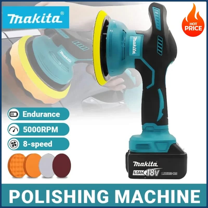 Makita 8 Marce Auto Lucidatrice Macchina Cordless Ceretta Elettrica Riparazione Lucidatrice Senza Fili Per Makita Batteria