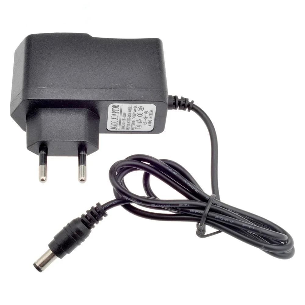 EU AU UK US Plug tipo 12V 1A 5.5mm x 2.1mm alimentatore AC 100-240V a DC spina adattatore per telecamera CCTV/telecamera IP