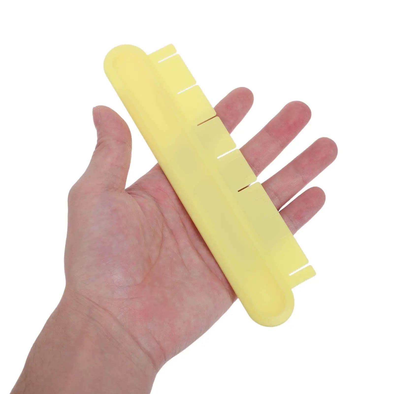 Set di 4 Righelli in Plastica per Decorazione Torte, Strumento di Misurazione Precisa per Fondente e Pasticceria