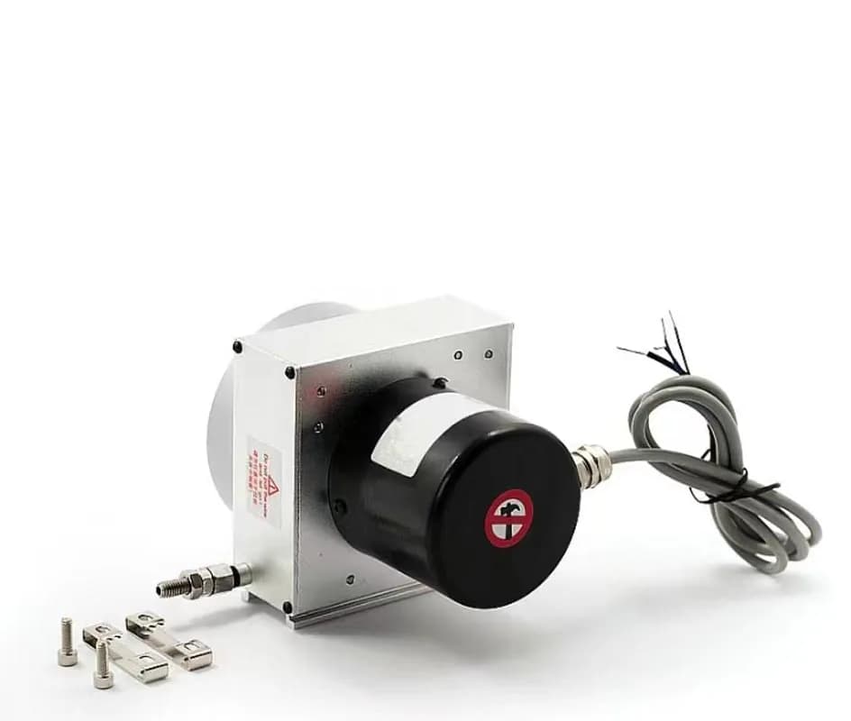 WPS-M 2500mm-6000mm Draw Wire Displacement Sensor Pull Rope Potentiometer Position Encoder Linear Transducer Converter