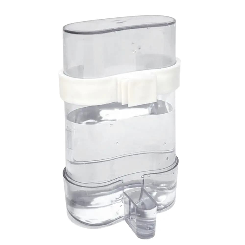 Contenitore in Plastica per Alimentazione e Conservazione, Abbeveratoio per Pappagallini, Canarini e Cockatiel, Dispenser d'Acqua e Mangiatoia per Uccelli