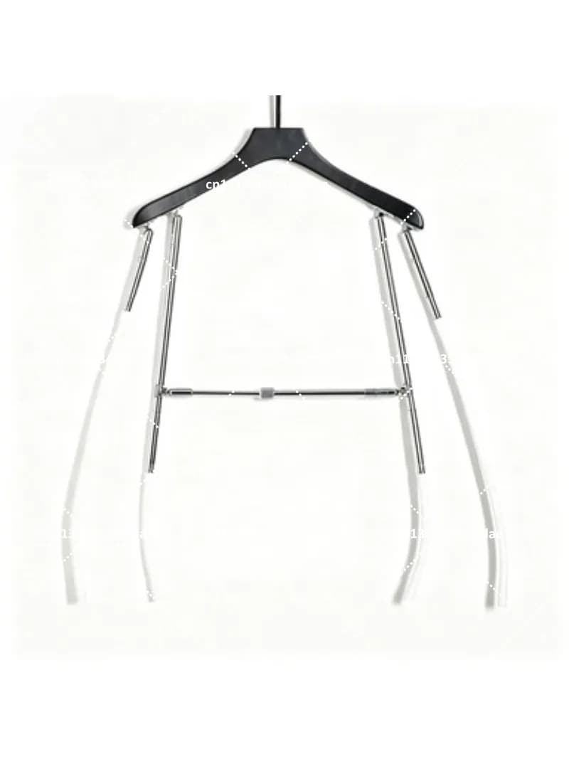 Men's Clothing Display Rack with Adjustable Model Stand, Clothes Hanger for Styling and Hanging Props