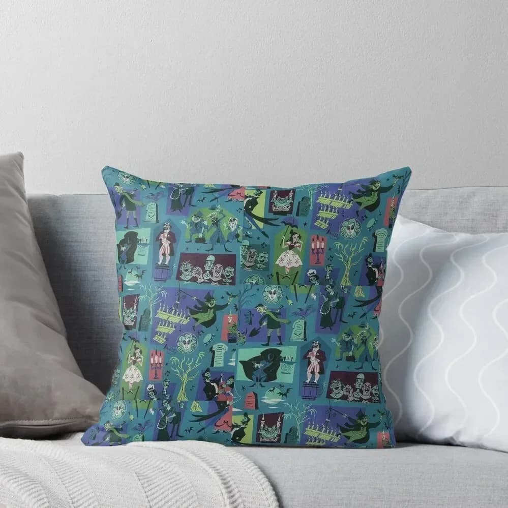 Constance clootie Halloween Tomb Wicked Wicked House Witch Madame Leota Shooting Cushion Sofas Copertine Luxury pillow