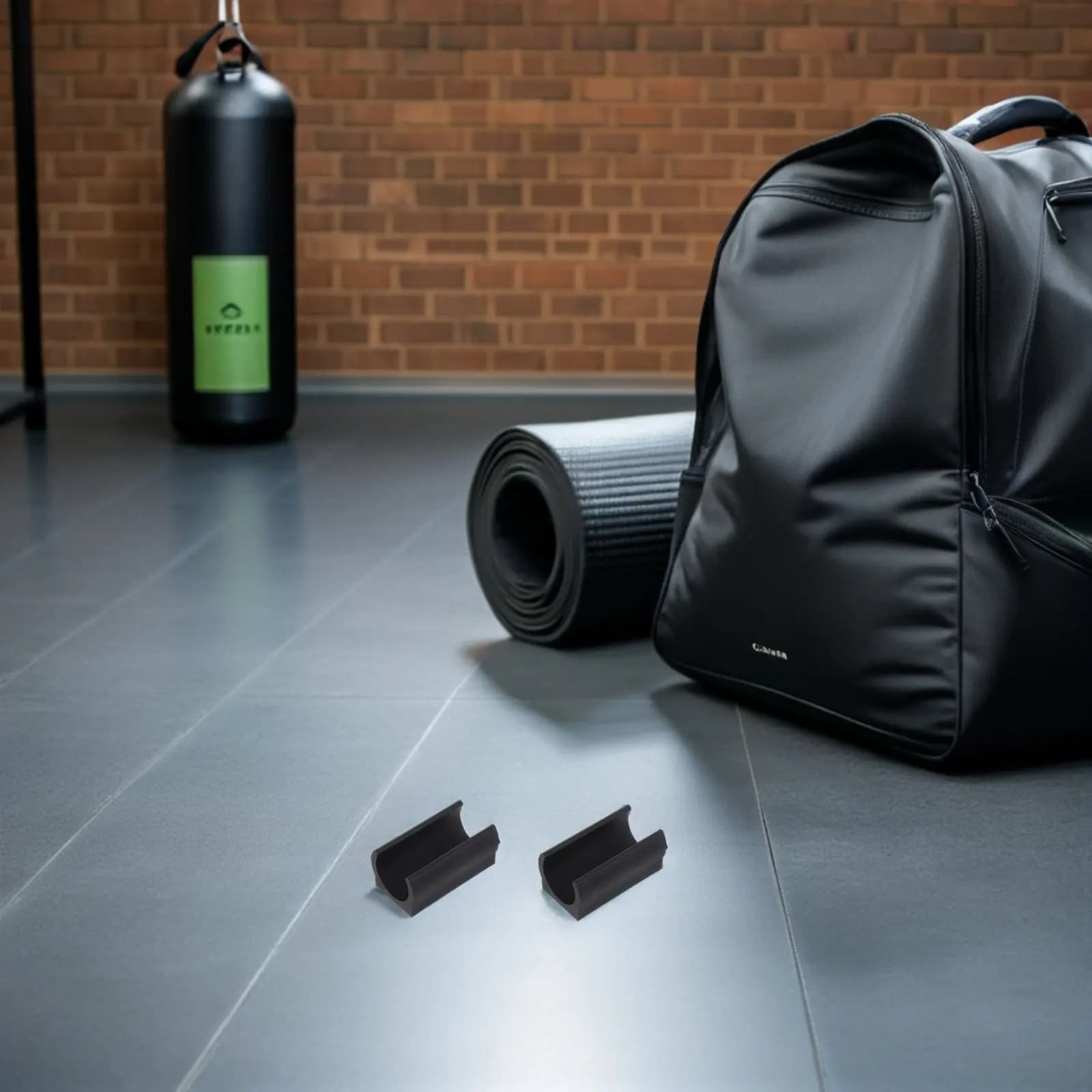 20 Pezzi Tappi Antiscivolo a U per Gambe di Sedie, Protezioni in Plastica per Pavimenti, Coprigambe per Trampolino, Morsetti Stabilizzanti