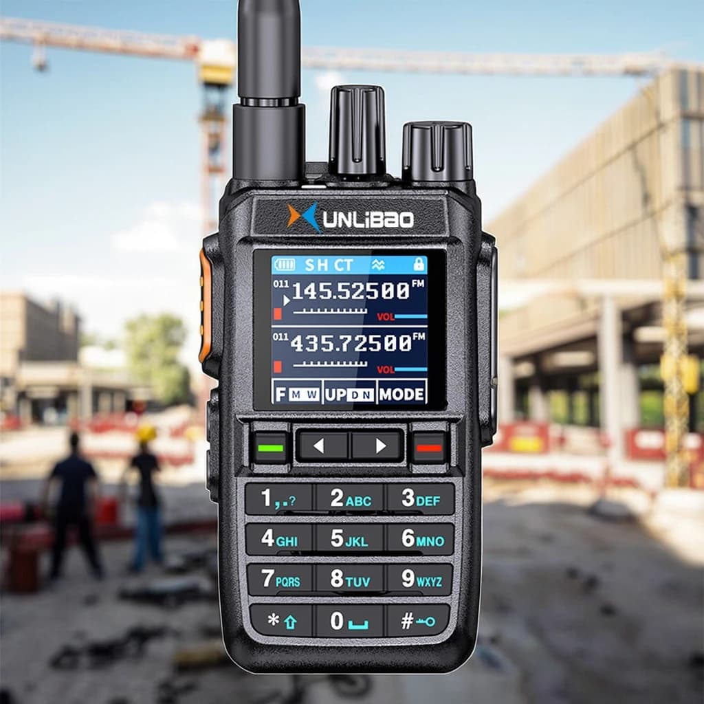 Walkie-talkie UV Display a frequenza multistadio Radio mobile wireless ad alto raggio FM analogico a lungo raggio Segnale forte bidirezionale Vox