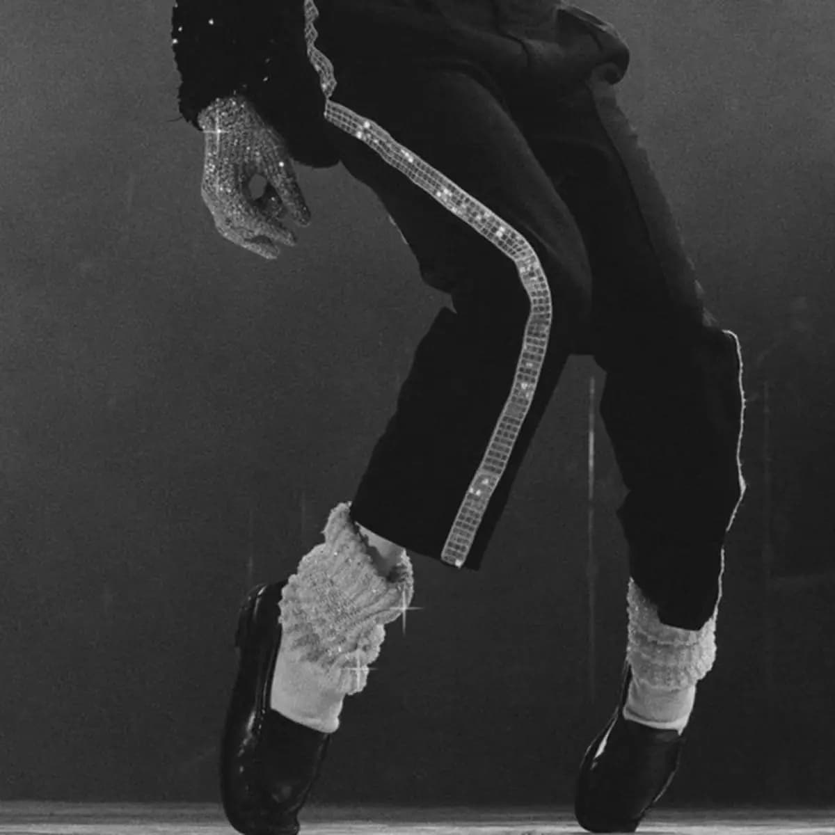 MJ Michael Jackson Pure Handmade Crystal Sock Covers Dance Billy King School Performance