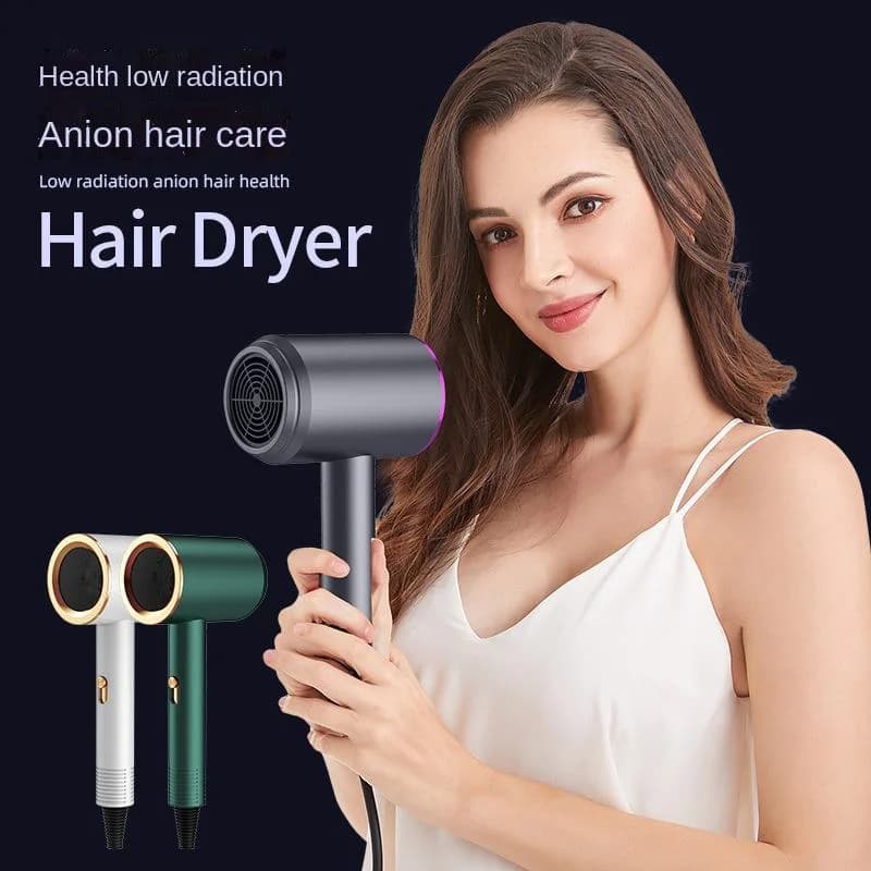 Professional quick hair dryer hot cold wind suitable for home salon with nozzles Cold travel hot air adjustment