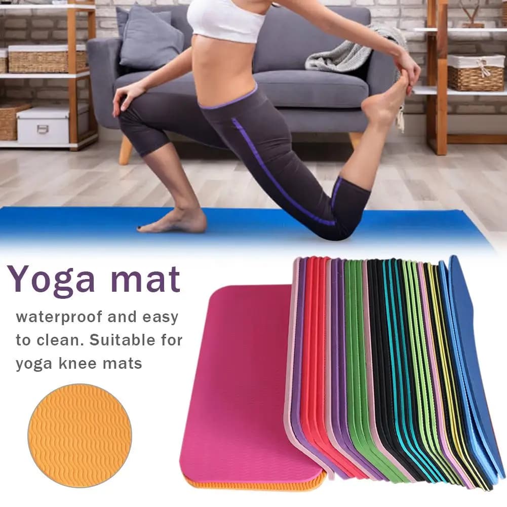 Home Fitness Yoga Mat, Exercise Support Mat, TPE Anti-slip Sports Mat Thickness, Fitness Model Support
