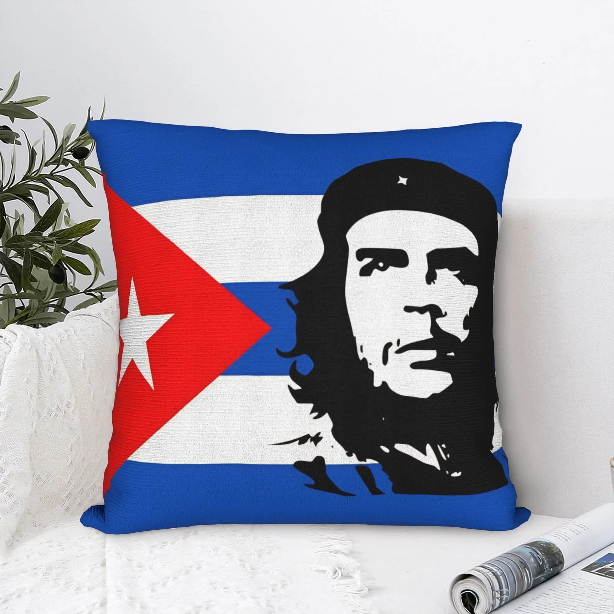 Pillow Case Che Guevara Cuban Revolutionary Leader Design Pillow Cover For Sofa Car Home Decor Morden Pillowcases