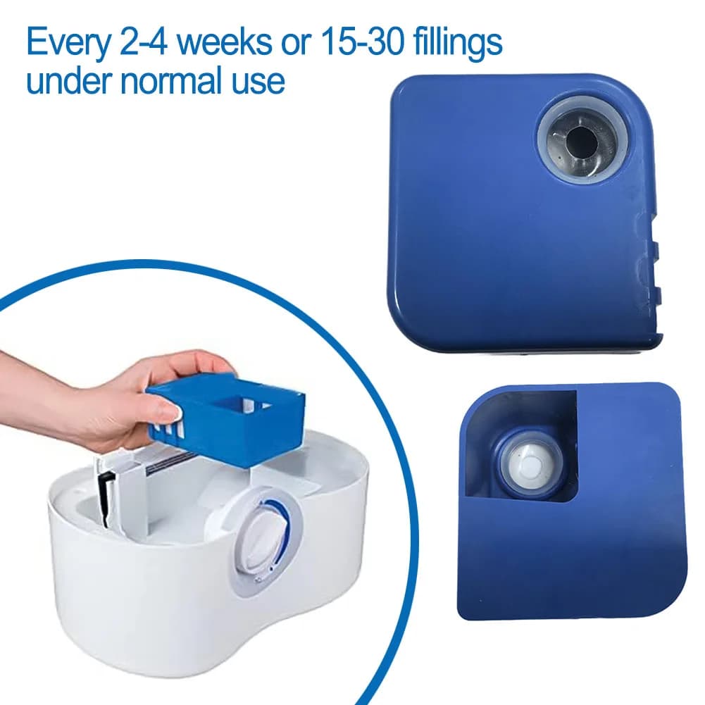 Cartucce di Demineralizzazione PDC51V1 per Umidificatori Vick, Confezione da 3/6, Compatibili con V4600 V5100 VUL575 Sunbeam696, Riduzione dei Minerali