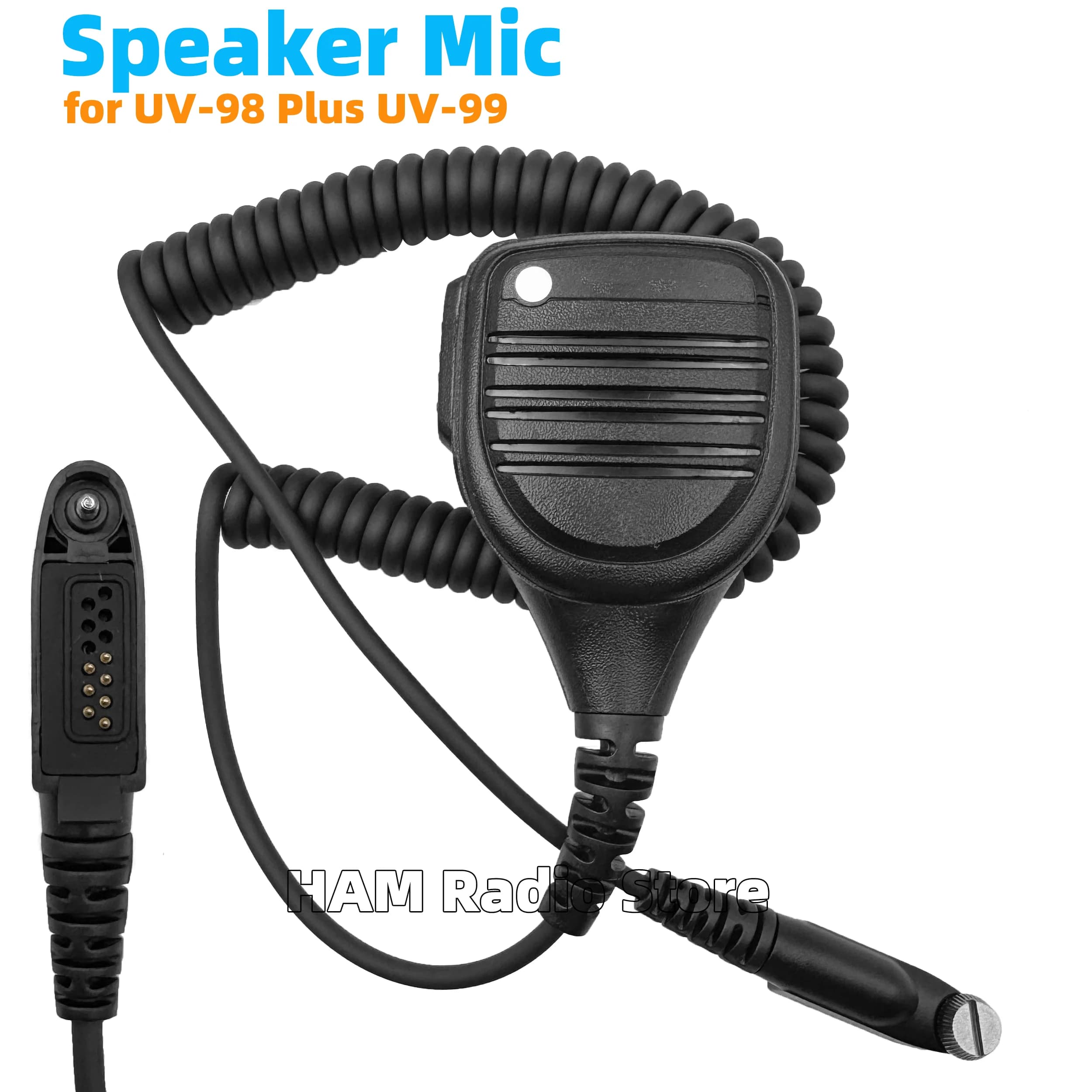 Walkie Talkie Microfono Altoparlante Microfono Per Iradio UV-98 Plus UV-99 Bajeton BJ-9000 Radtel RT-950 RT-950 PRO Radio