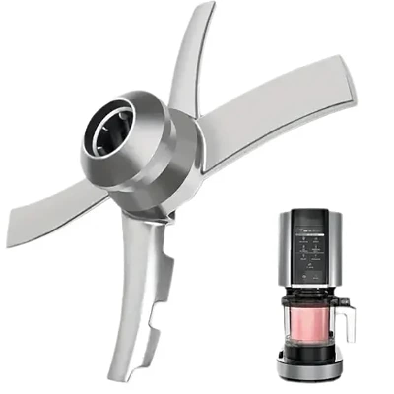 Ice Cream Machine Replace Blades for Ninja Creami NC300 Series Compatible Mixing Blade NC299AMZ/NC301/NC300/NC201/NC101 Mixer