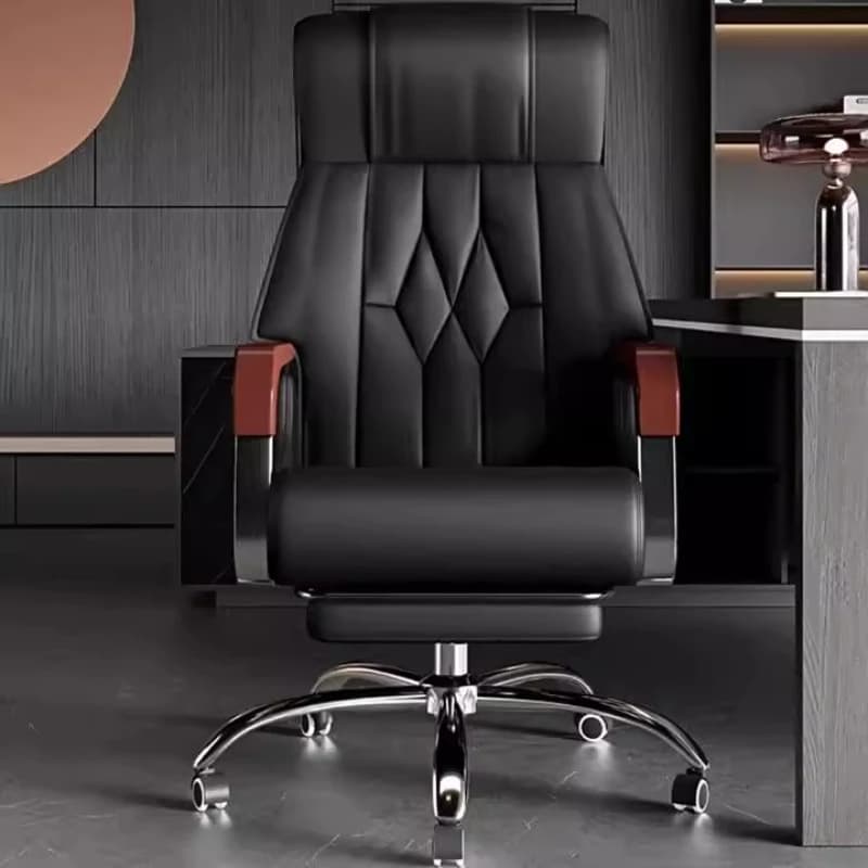 Sedia da Ufficio Roller Designer con Braccioli Decorati, Comoda Sedia da Gaming Girevole, Poltrona Lounge, Arredamento per Ufficio