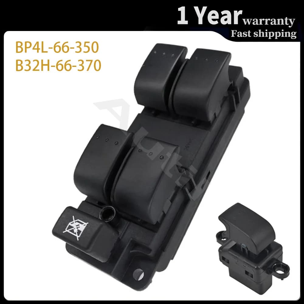 Per Mazda 3 2003 2004-2009 Finestra di Energia Elettrica Interruttore Master Sollevatore Pulsante di Controllo BP4L-66-350 B32H-66-370 Accessori Auto