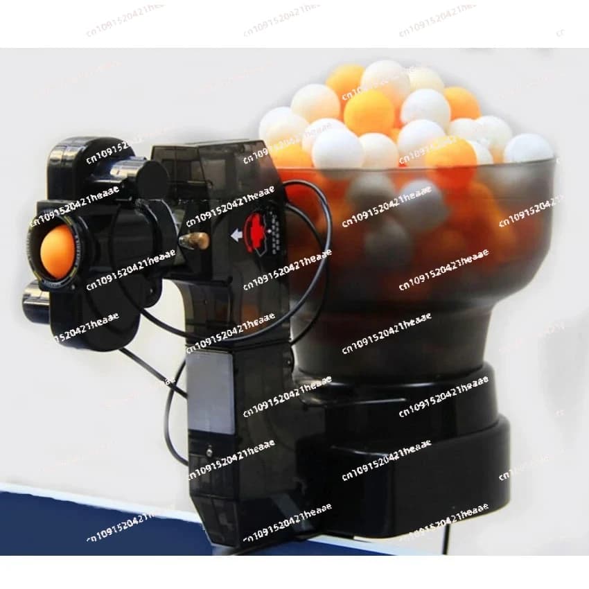 Adatto per 07 macchine per palline per robot da ping pong, macchina per palline automatica 36 giri per la pratica domestica sulla macchina