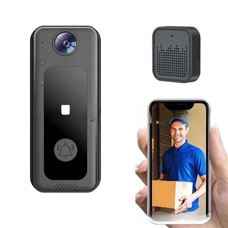 M3 Campanello visivo wireless intelligente Videochiamata remota Visione notturna a infrarossi HD Commutazione intelligente Risparmio energetico Lunga durata