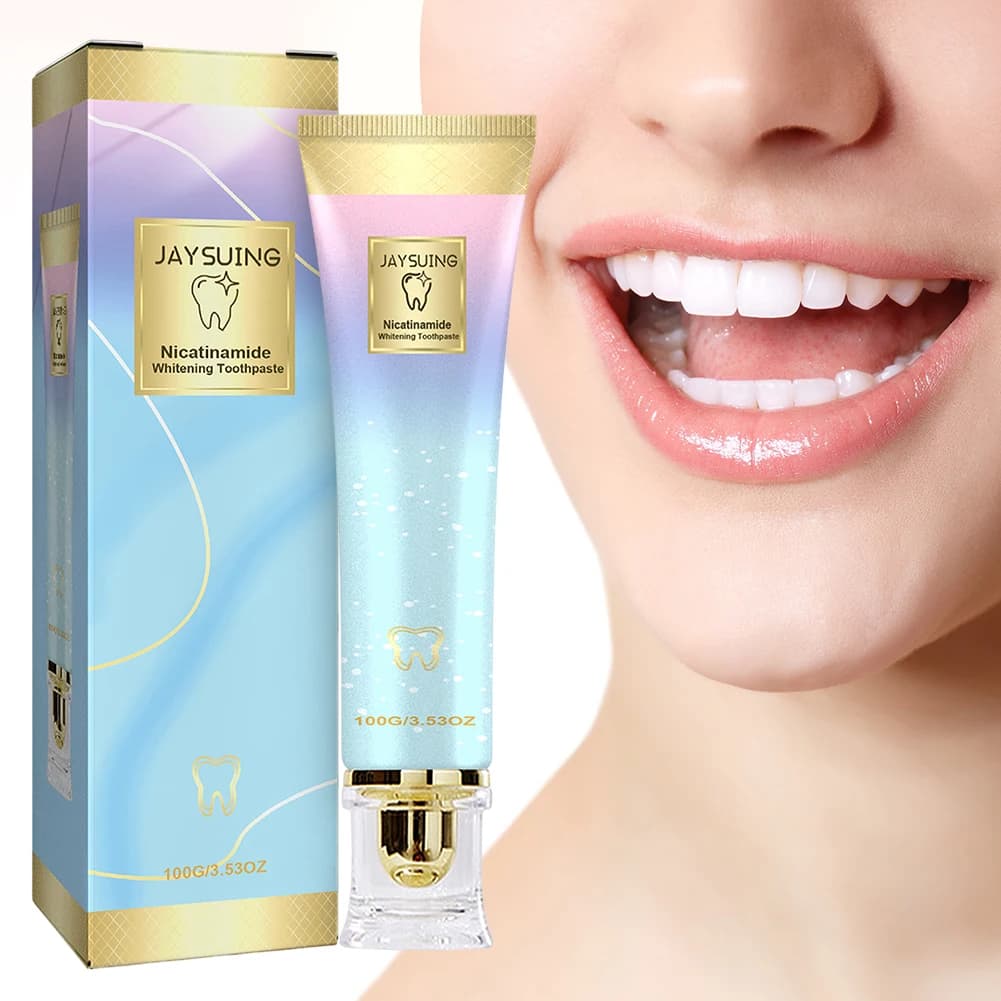Sbiancante multifunzionale per la pulizia dei denti con dentifricio Niacinamide per il bagno dell'hotel