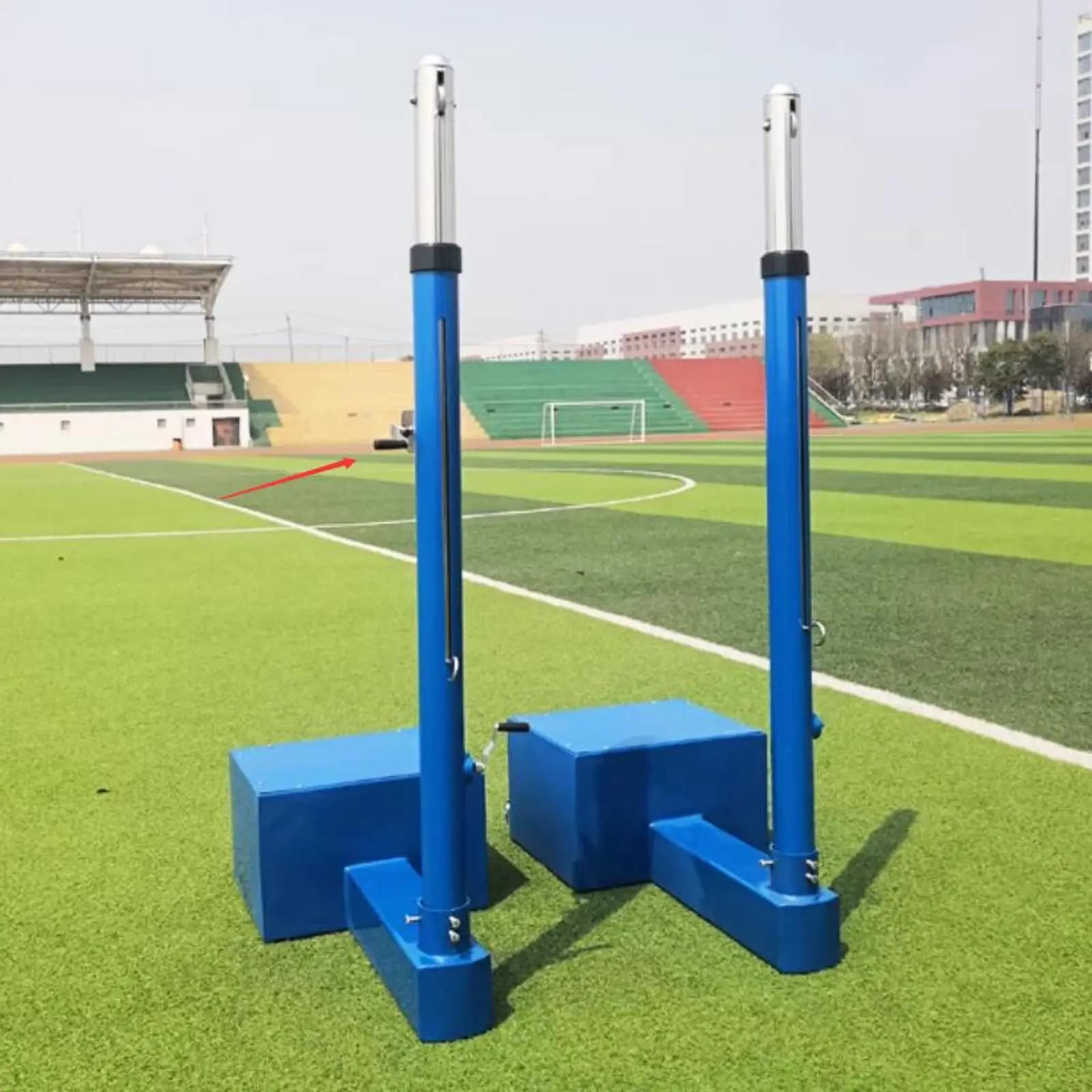 Tensioner Handle for Volleyball Pole Portable Net Mesh Ratchet Part Suitable for Fitness and Practice