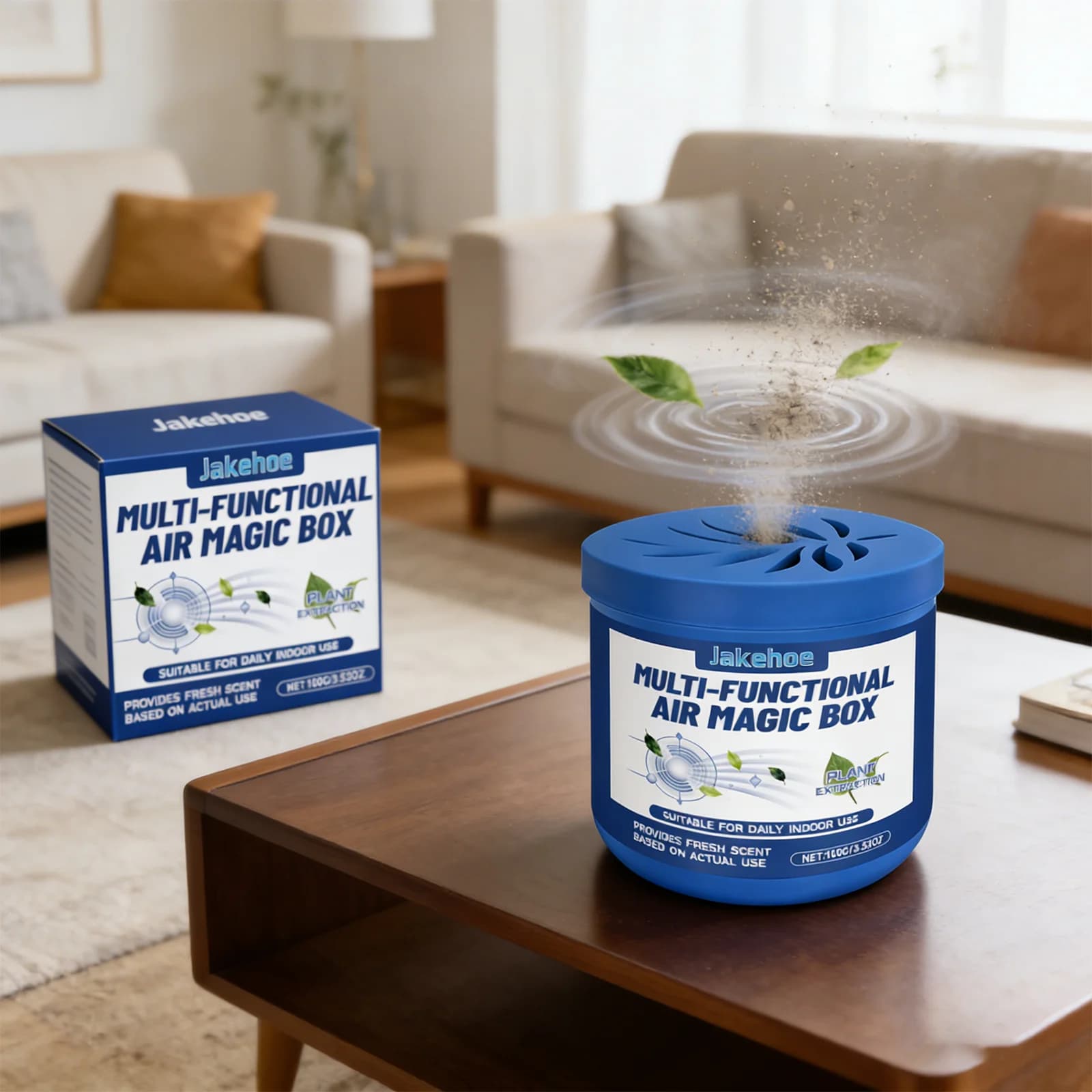 Interior Air Cleaner Humidity Control Box Smell Remover Natural Air Freshener Wardrobe Moisture Absorber for Bedroom Living Room
