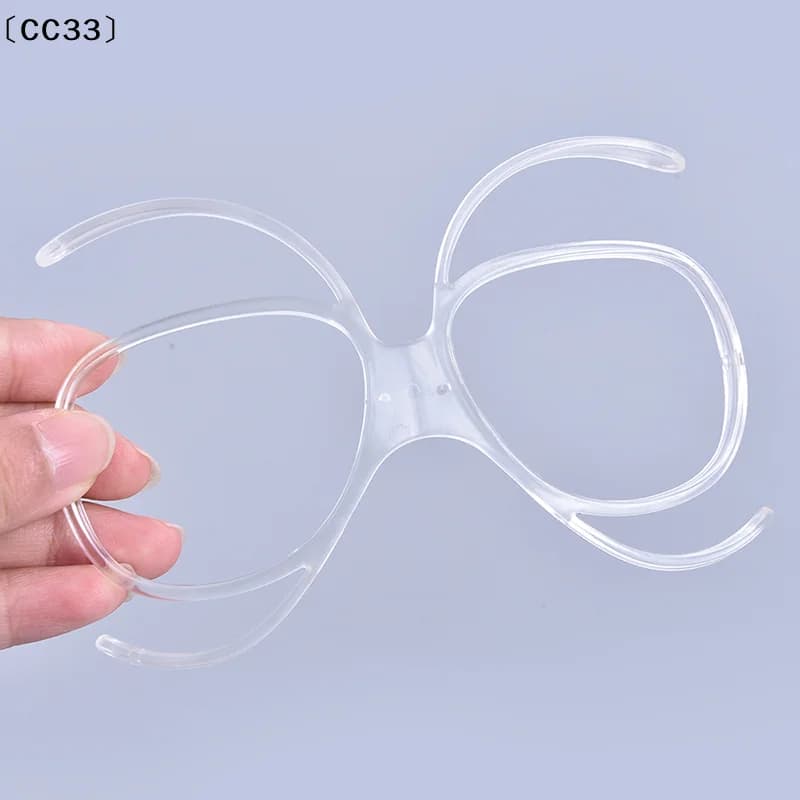 Adattatore Ottico Flessibile per Occhiali da Sci con Montatura per Miopia, Montatura per Prescrizioni Ottiche〔CC33〕