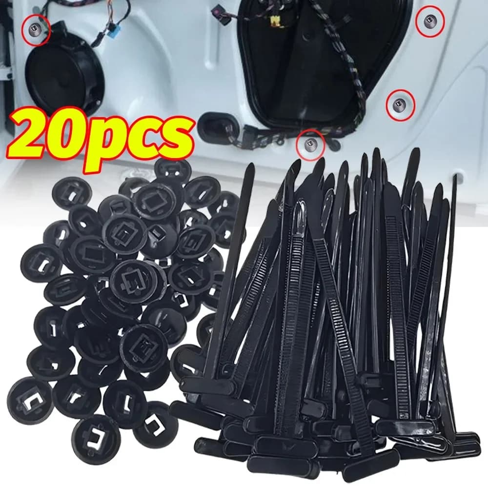 Fascette in nylon Protezioni motore per auto Sottoscocca Pannello di fissaggio Clip Vite di ricambio Fascetta per cavi autobloccante multiuso per carichi pesanti