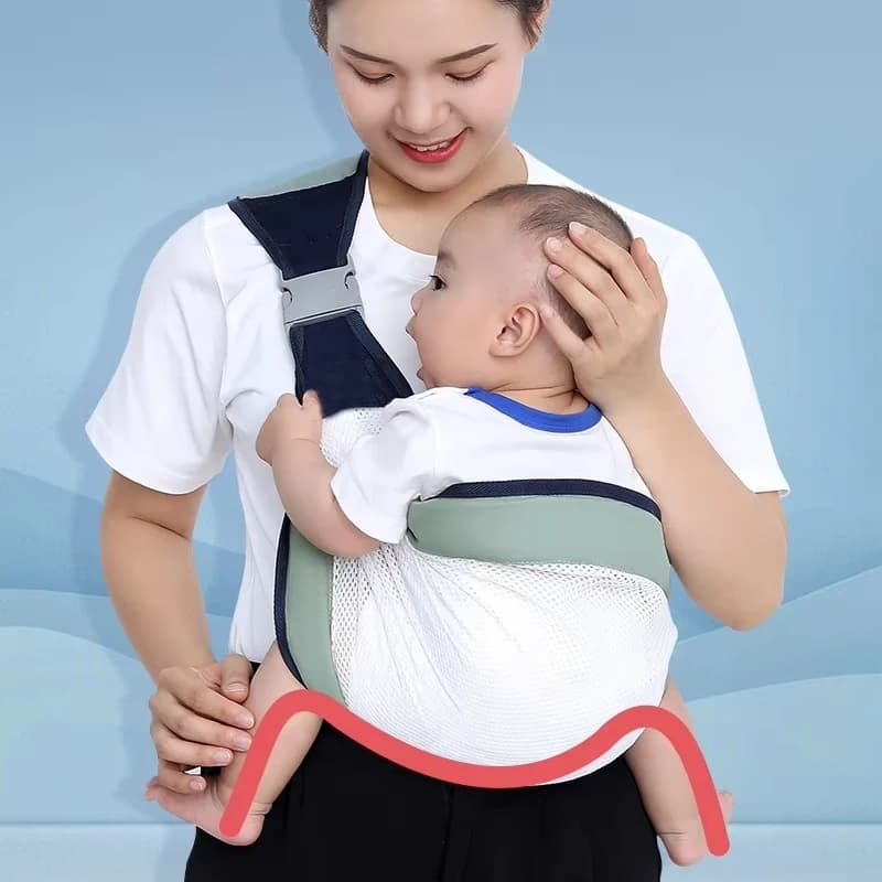 Una cintura Cinghia per bambini a doppio scopo Tenuta anteriore Baby Out Semplice Facile da uscire Tenere Artefatto per bambini Cinghia multifunzionale traspirante