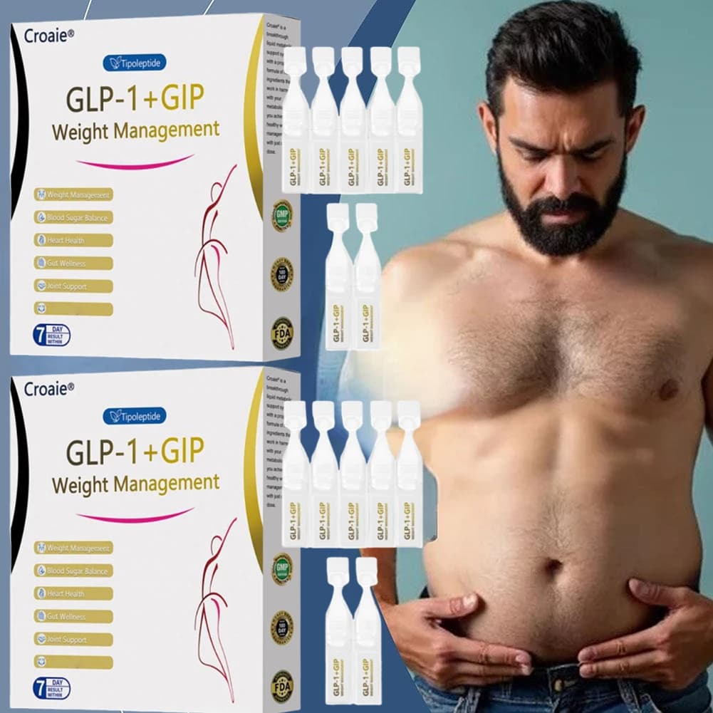 5/10/20PCS GLP-1 + GLP Gocce per la gestione del corpo Controllo quotidiano del peso Equilibrio dello zucchero nel sangue Supporto nutriente Gocce per la cura del corpo