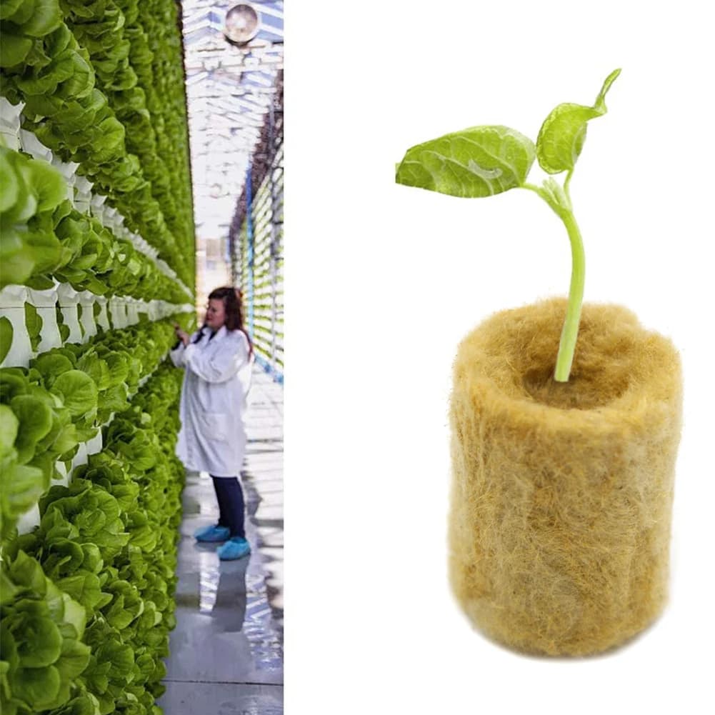 Moulds for peat flower pots, plant starter stones, plant loam blocks, easy to use green mesh