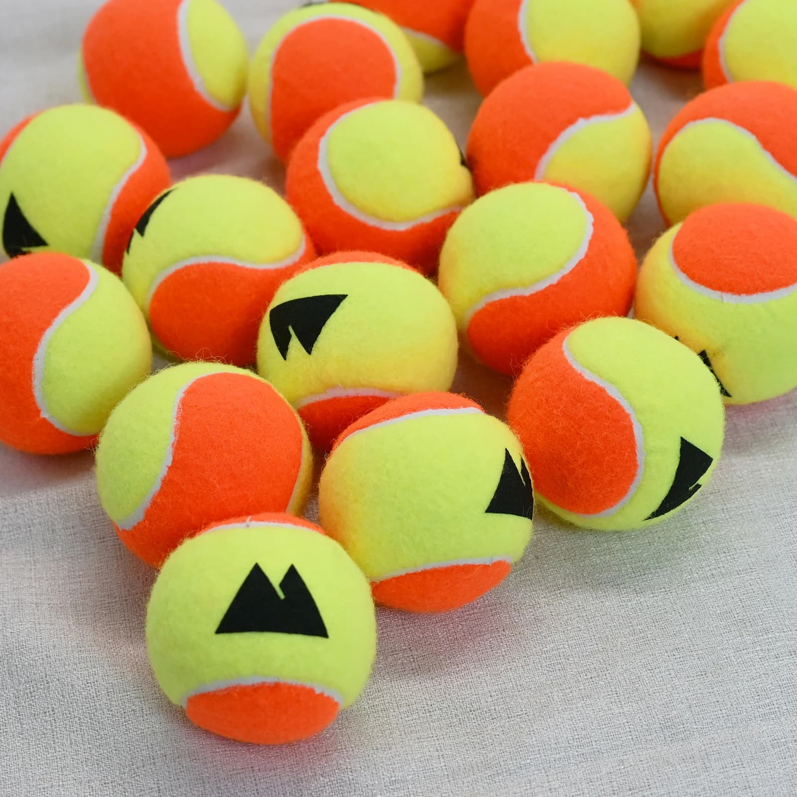 3/6/12 Palline da Tennis per Allenamento Principiante, Palline da Allenamento per Spiaggia, Palline da Padel, 50% Pressione Standard