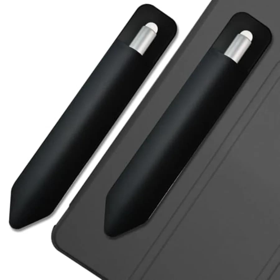 Supporto Protettivo in Silicone per Penna, Custodia Adesiva Robusta per Penna, Borsa per Stilo Compatibile con Pencil Pro 1a e 2a Generazione e USB