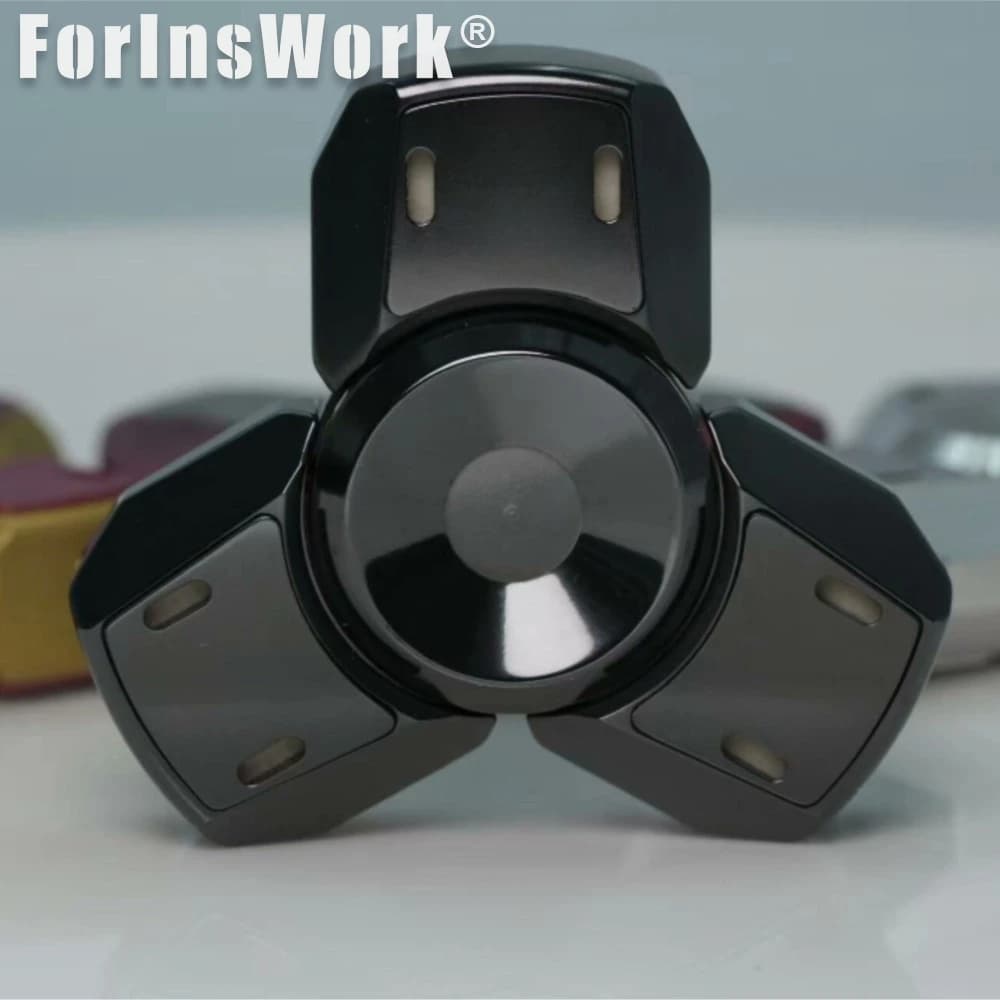 Yolo Gamer Armor Fidget Spinner in Lega di Zirconio, Design Lark, Giocattolo Antistress in Metallo, Spinner