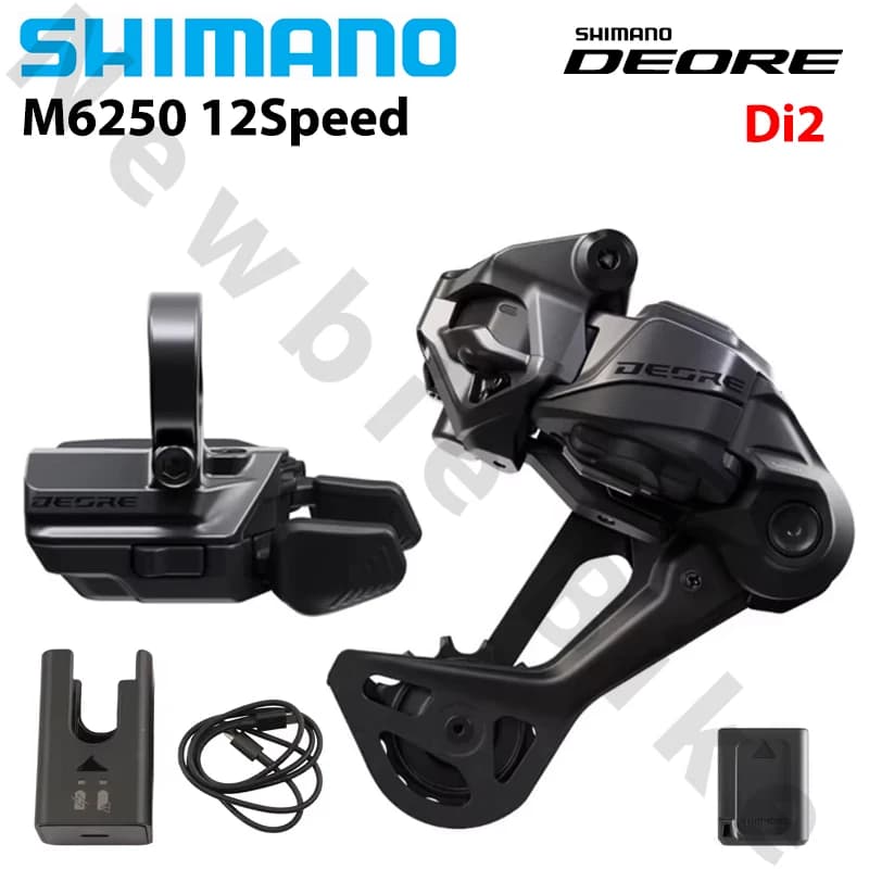SHIMANO DEORE Di2 M6250 12 Speed Groupset for Mountain Bike RD-M6250-SGS SW-M6250-R EC-DN100 Charger ​​Wireless Set Bicycle Part