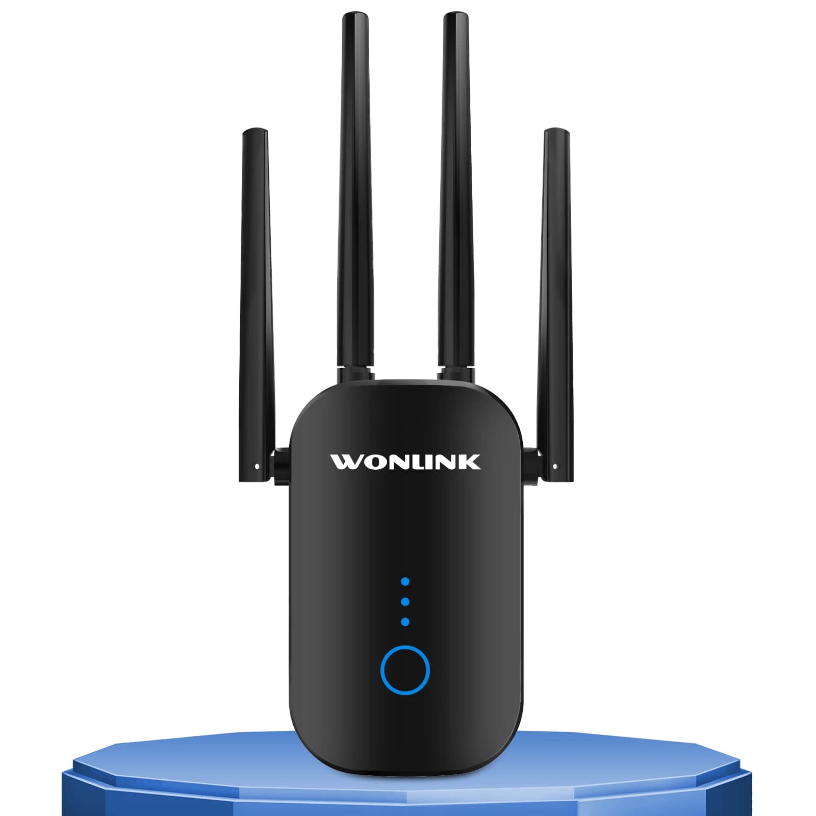 WONLINK 1200Mbps WIFI Repeater 2.4GHz+5.8GHz WIFI Router 4*3dBi Antennas WiFi Range Extender