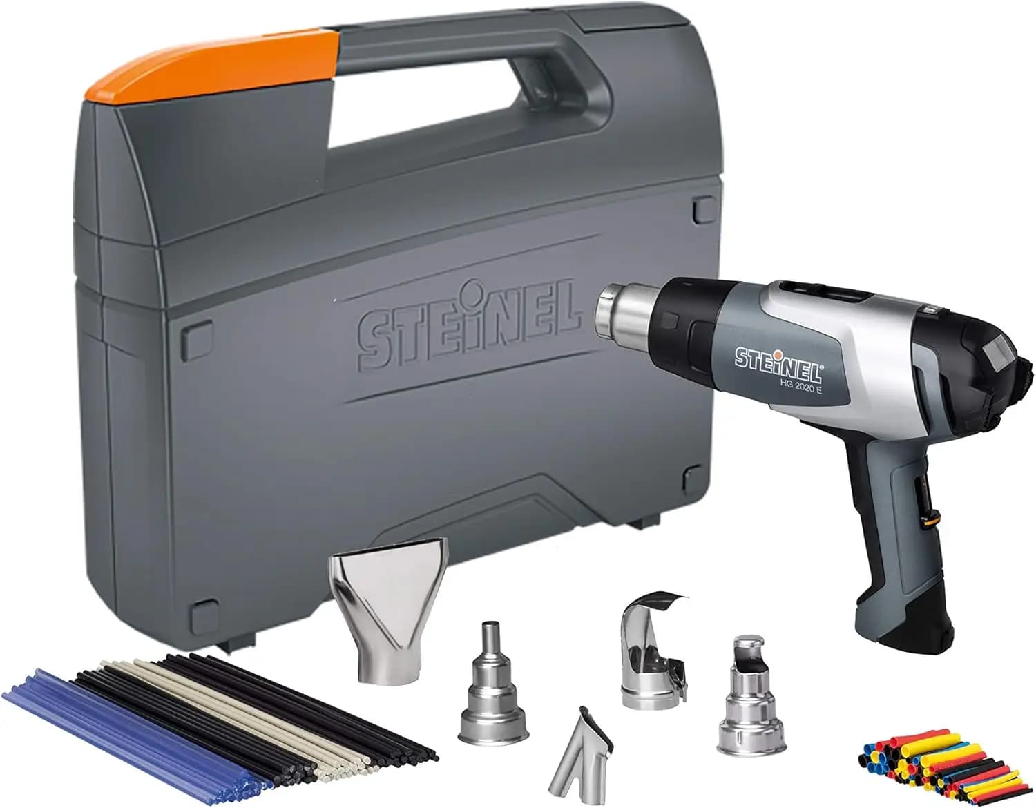Heat Gun Kit with Intelligent Temperature Control, 7 Accessories & Case