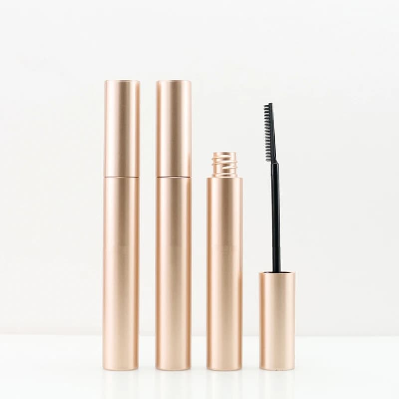 100 pcs 10 ml Mascara Cream Fiala/Contenitor Bottles Empty Gold Rose Mascara Sample Packing Tube