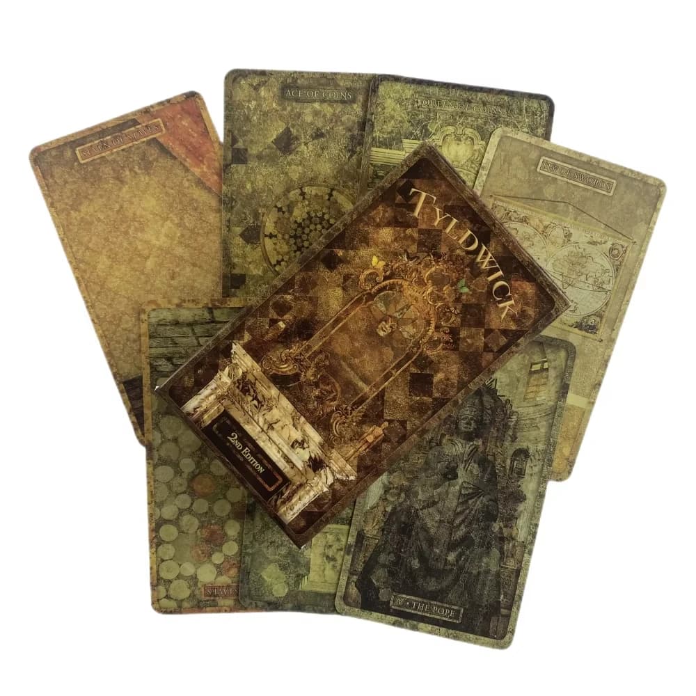 Tyldwick Tarot Deck Divination Card Game Board Game Oracle New Beginner Toy Murder Crowns The spacious Tarot
