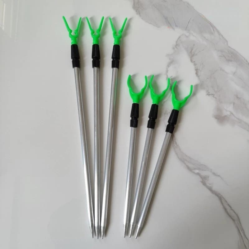 Staffa per canna da pesca da 50/80 cm Canna da pesca estensibile Bankstick da pesca Resto regolabile Supporti telescopici Accessori per la pesca