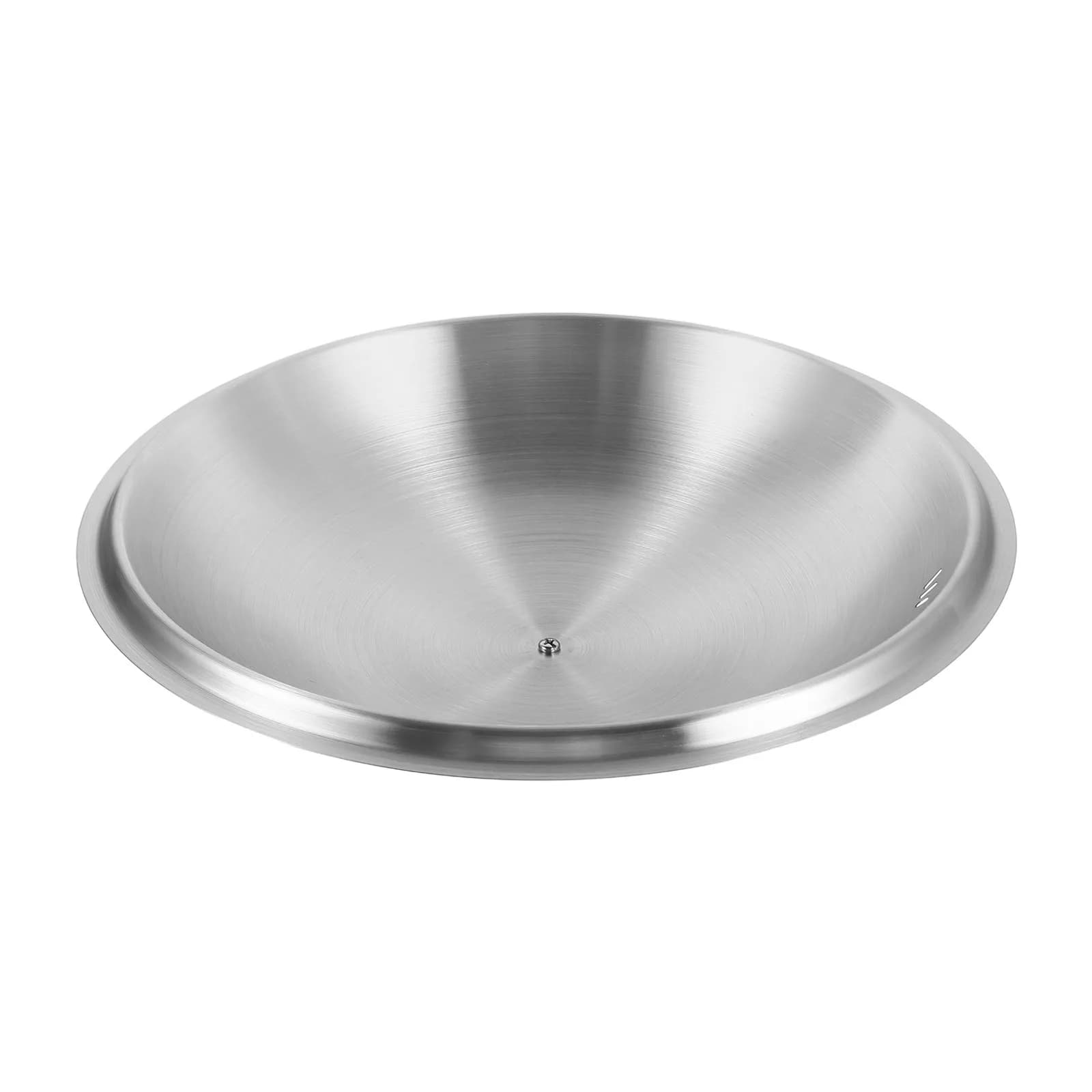 Universal Stainless Steel Cover for Pots, 30 cm Round Spare Parts with Pomello Handle for Tiles, Drawers and Kitchen Pots