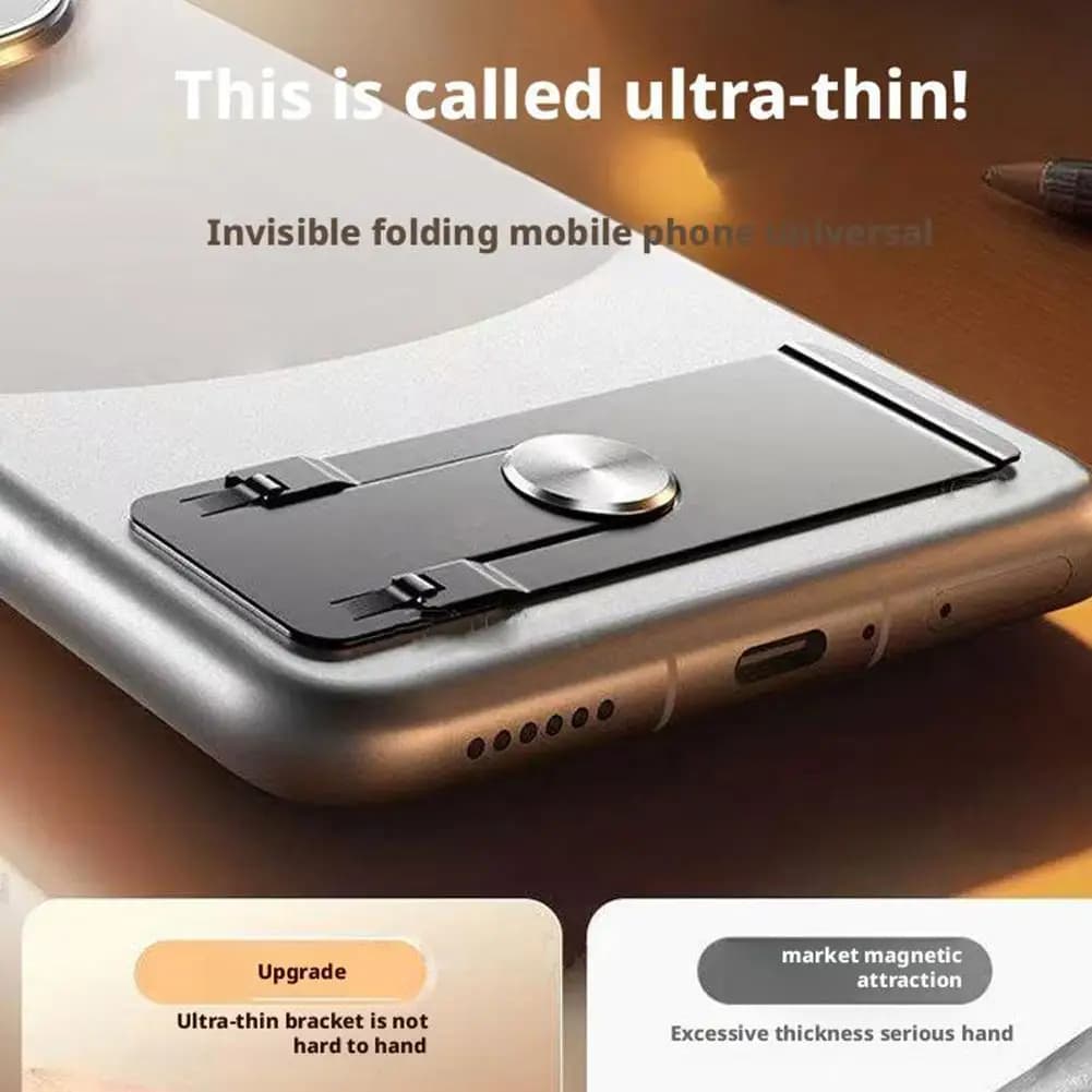 Supporto universale per mini cavalletto pieghevole per telefono cellulare, supporto autoadesivo per tablet, per supporto per iPhone e iPad