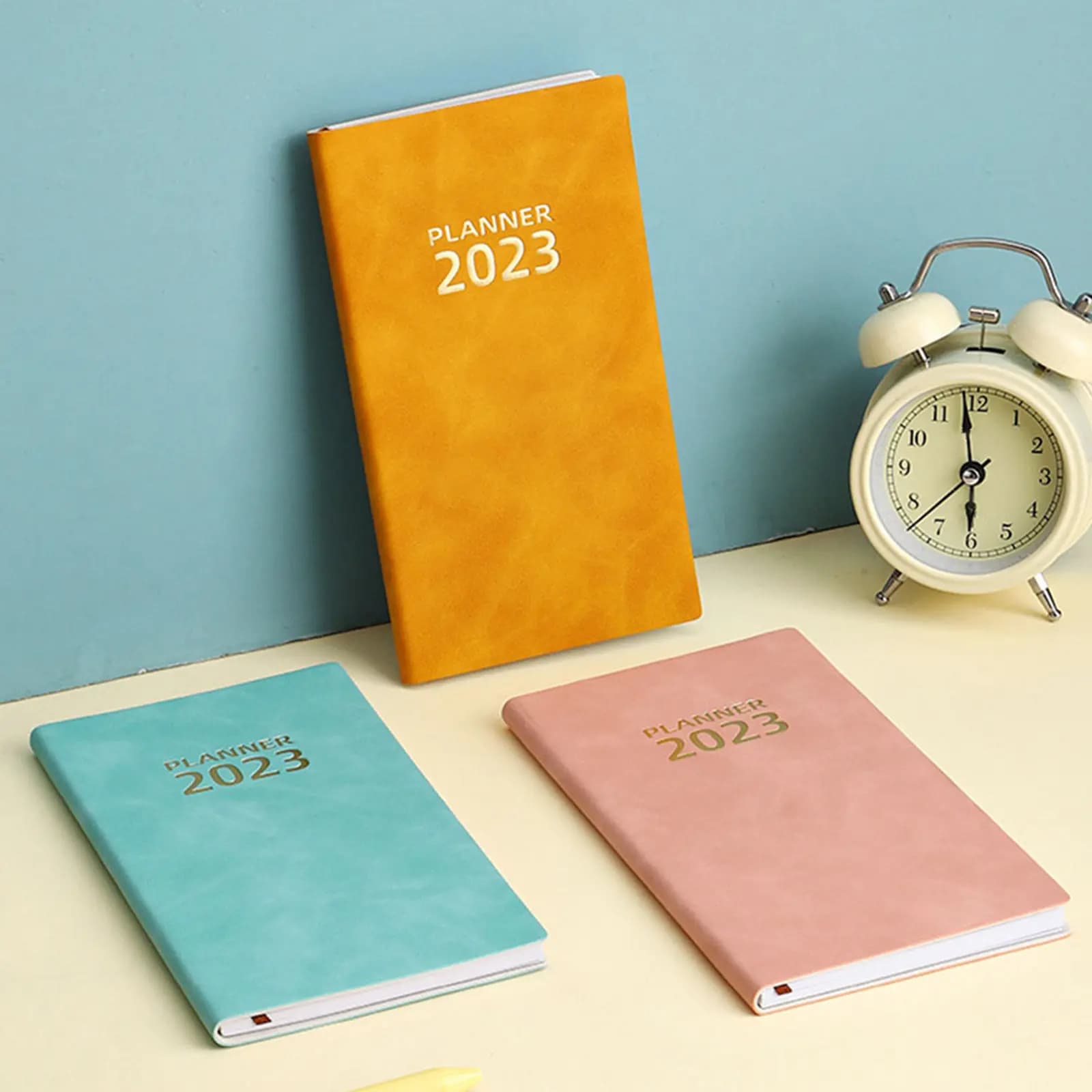 Agenda 2023, Blocco Note Classico Minimalista, Diario Accademico, Quaderno per Gestione del Tempo, Uso Quotidiano per Ufficio e Studenti, Blocco per Appunti