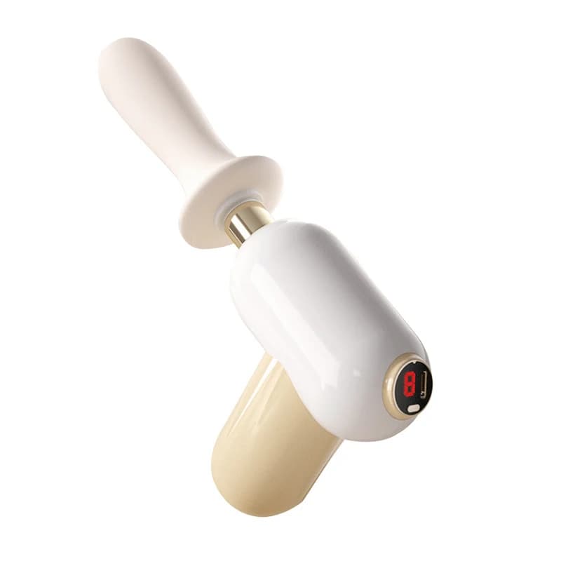 Vibrant gun massager for band, vibrator dildo, adult sex toy, magic wand for stretching and stimulation of point G