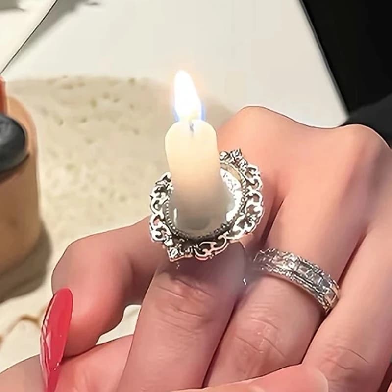 Anello Creativo Fai da Te per Gioielli, Anello Romantico Ovale Senza Tempo con Base Porta Gemma, Regali di Compleanno per Coppie e Amicizia
