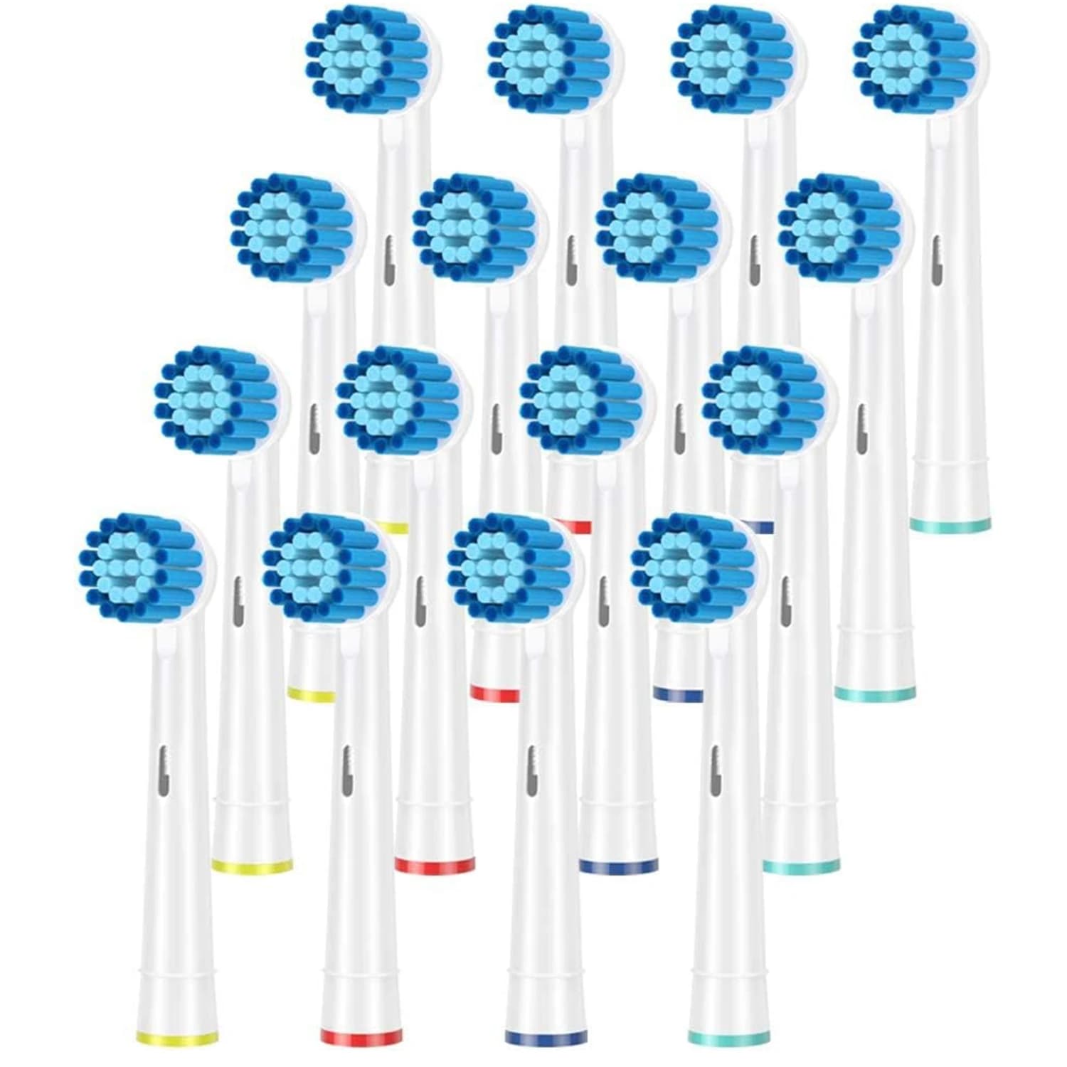 Electric toothbrush sensitive spare head for B generic toothbrush with soft whitening action Dupont bristles