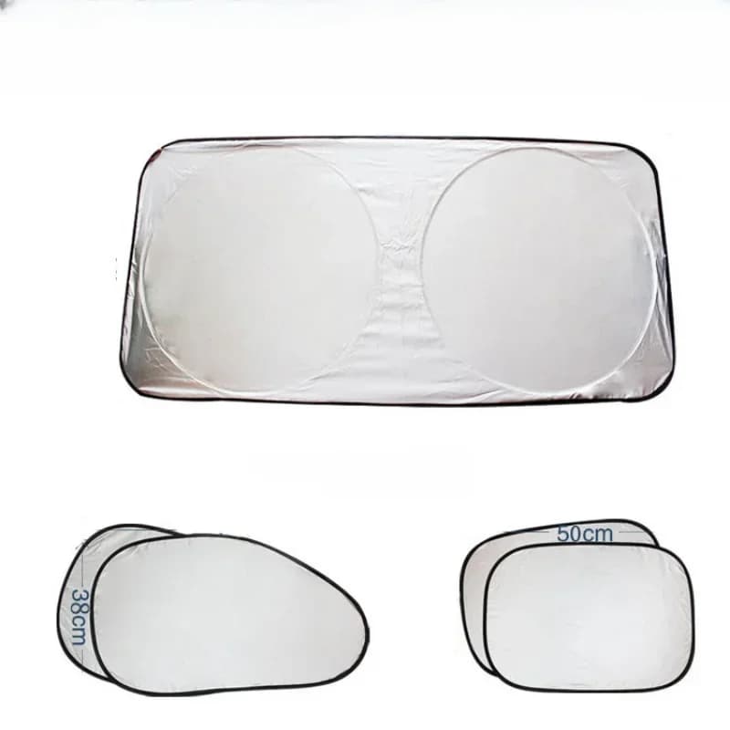 Parasole per parabrezza per Auto Set da 6 pezzi tenda per finestrino dell'auto tenda per Auto facile da usare adatta alle tende della finestra di varie dimensioni tenda da sole automatica