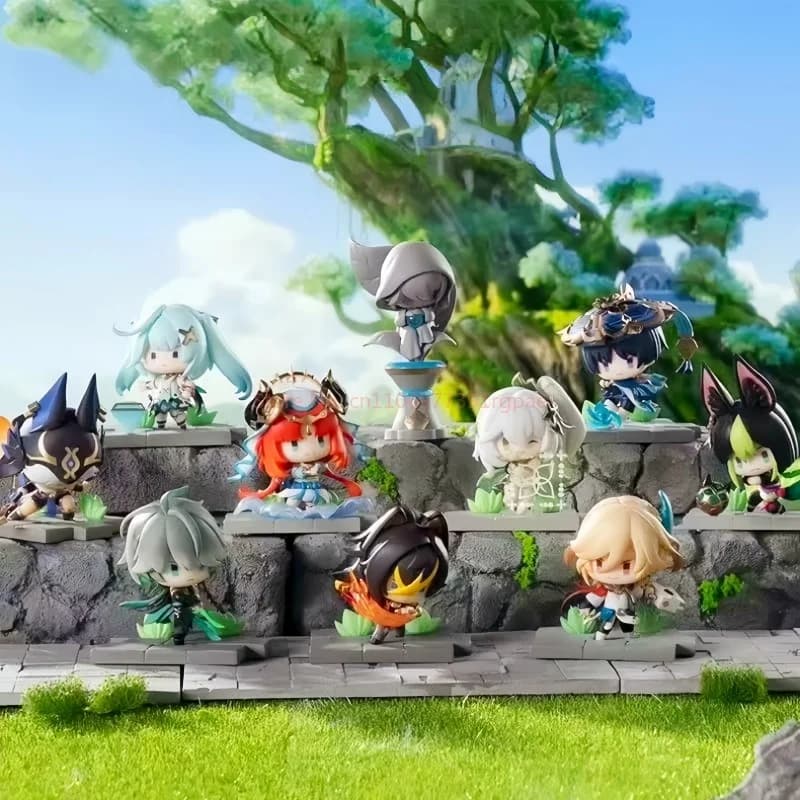 Nuova Serie Originale Impact Sumeru Battlefield Gracefulness, Blind Box, Decorazioni da Scrivania Anime, Giocattoli e Regali
