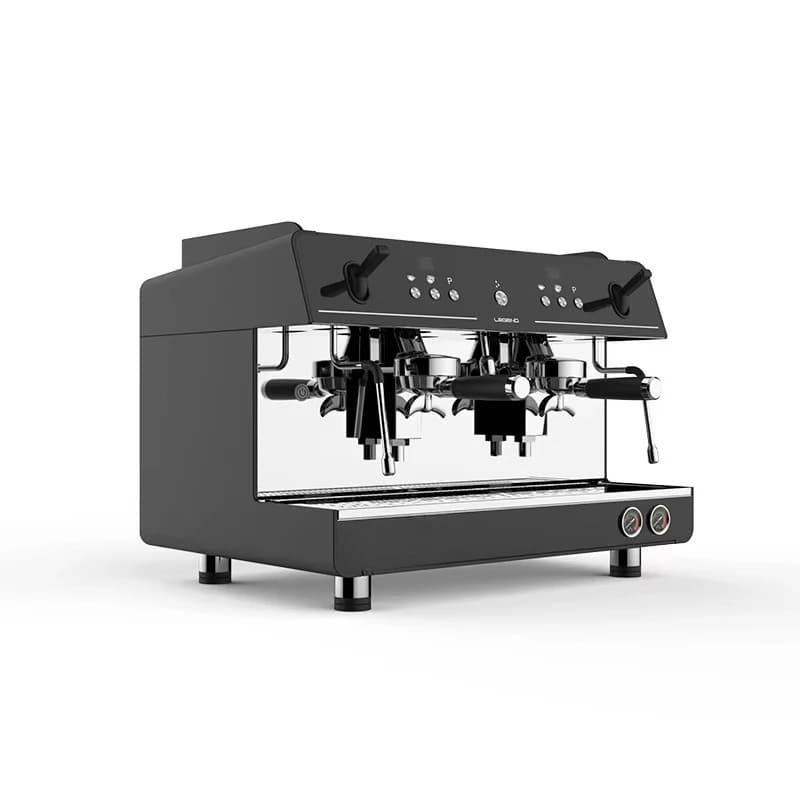 Macchina per Espresso Semi-Automatica Commerciale, 9 Bar di Pressione, Funzione Programmabile, Bianca, per Ristoranti e Bubble Tea