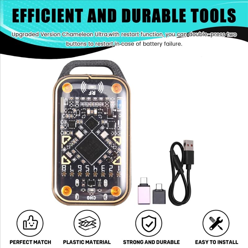 B29C-Upgrade Chameleon Emulatore di smart card ultra senza contatto Lettore di chip intelligente RFID 125K 13,56M Decodifica scheda Duplicatore NFC